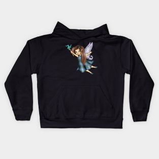 Manx fairy Kids Hoodie